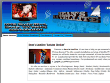 Tablet Screenshot of beansatellite.com